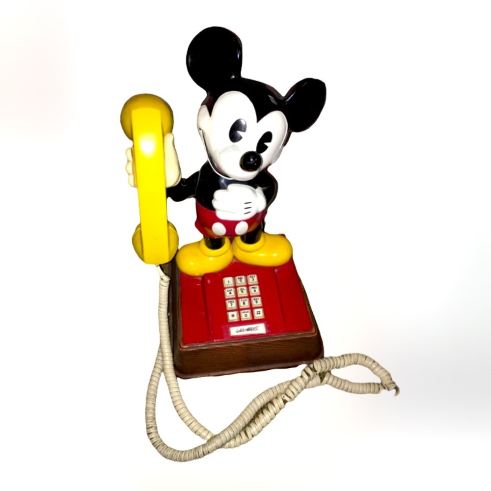 Vintage Mickey Mouse Telephone